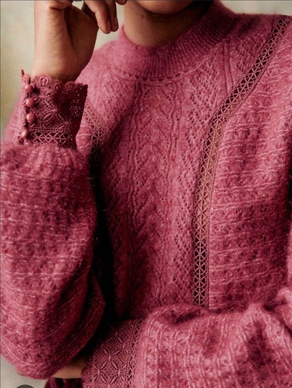 Sezane Cheryl Jumper Rosewood